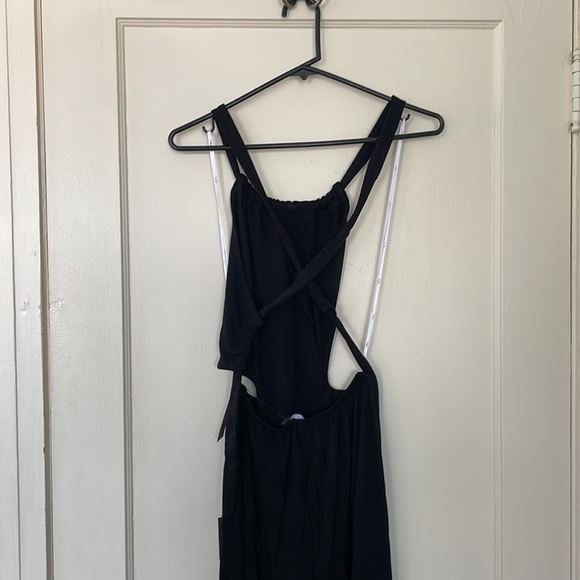 NWT Black Lulus Backless Dress, Size M - Picture 3 of 6